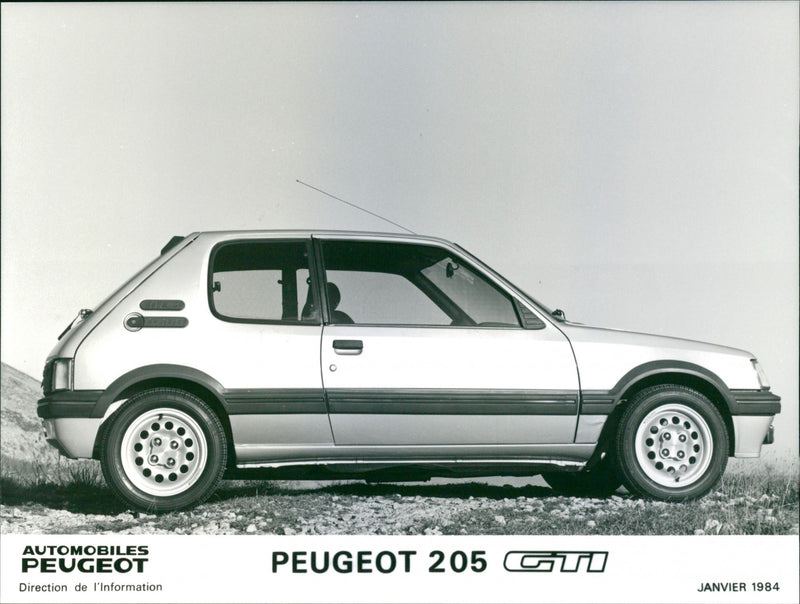 Peugeot 205 GTI - Vintage Photograph