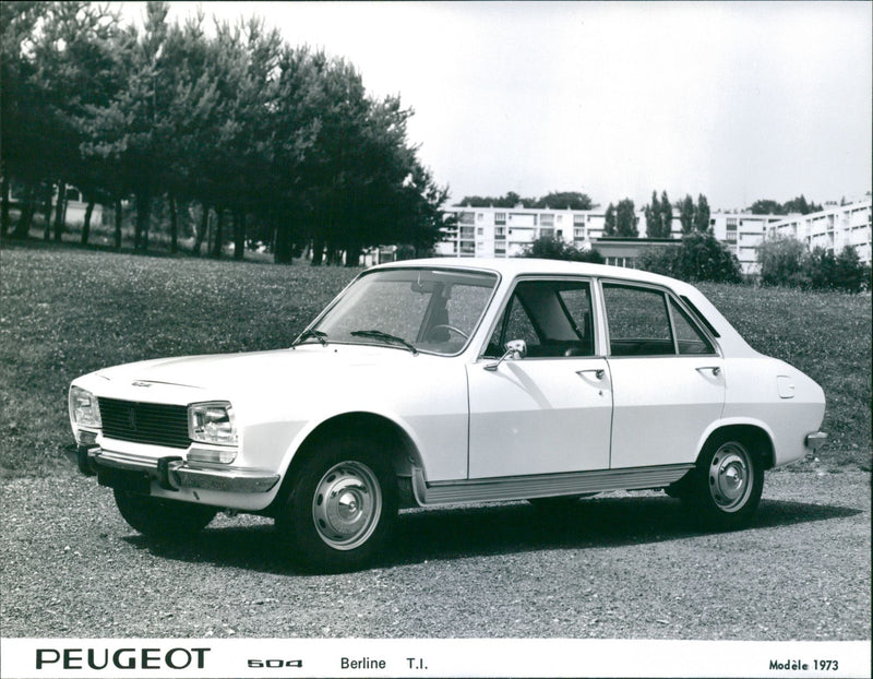 Peugeot 504 Berline TI 1973 - Vintage Photograph