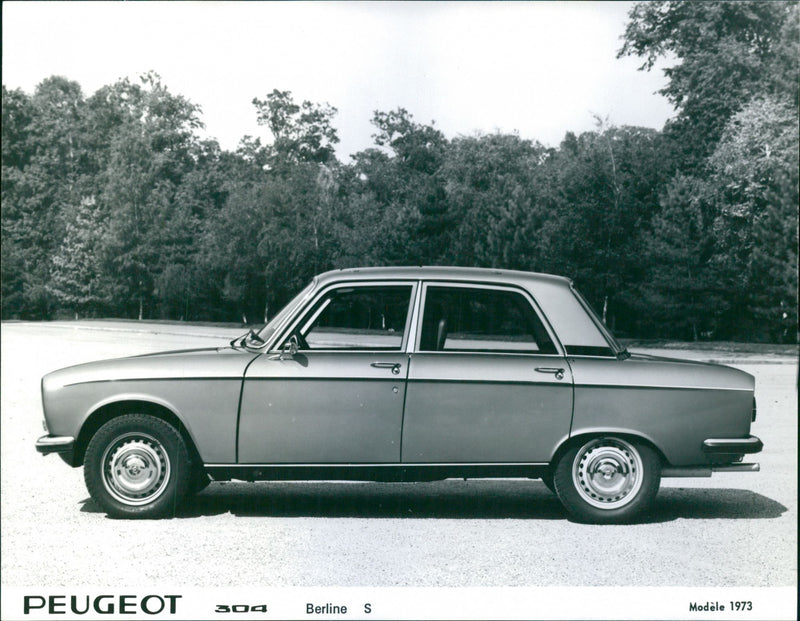 Peugeot 304 Sedan 1973 - Vintage Photograph
