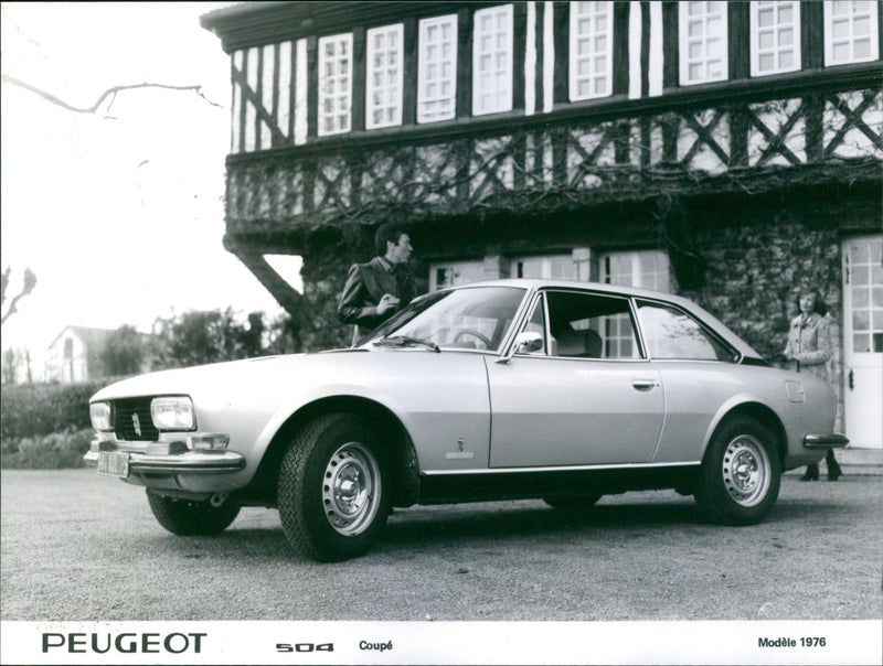 Peugeot 504 Coupé 1976 - Vintage Photograph