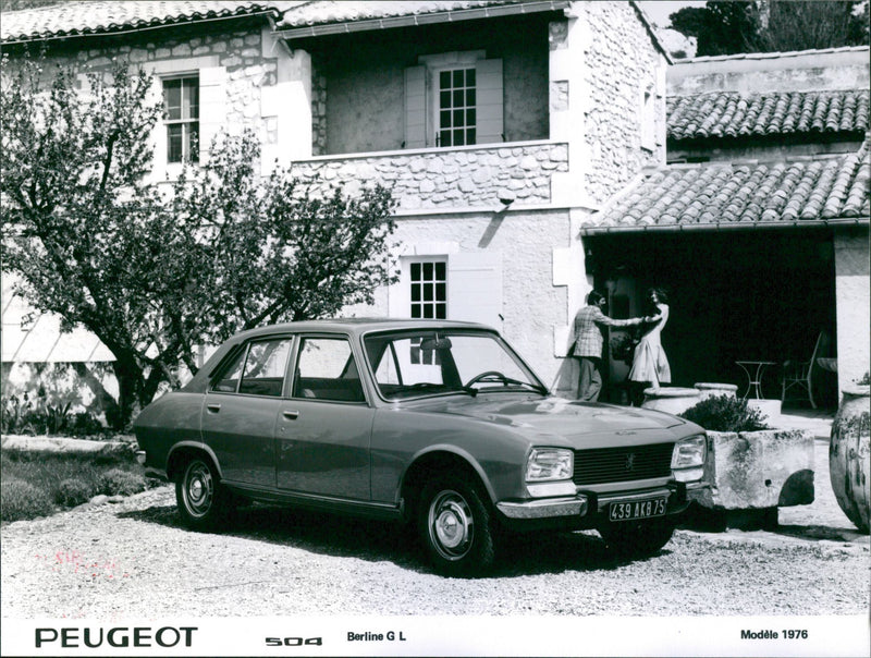Peugeot 504 Berline GL 1976 - Vintage Photograph