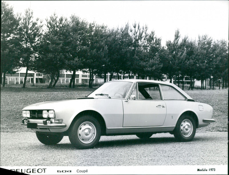 Peugeot 504 Coupe 1973 - Vintage Photograph
