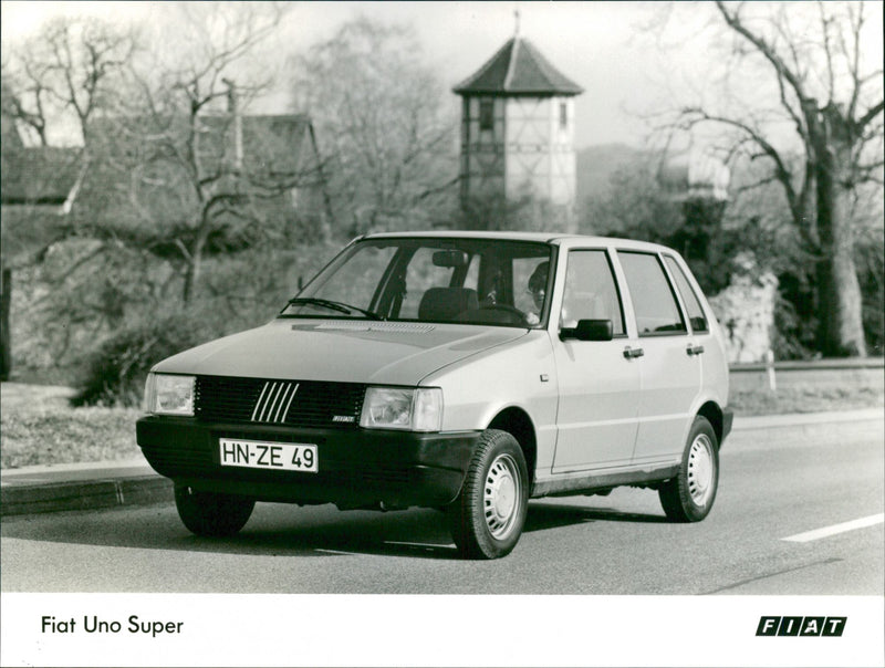 Fiat Uno Super - Vintage Photograph