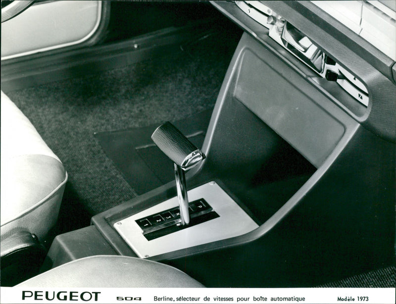 Peugeot 504 Berline 1973 - Vintage Photograph
