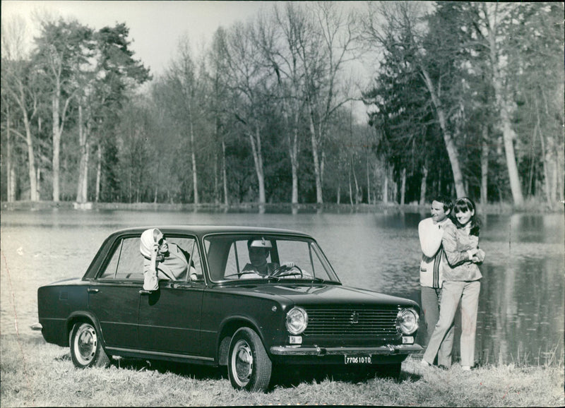 Fiat 124 - Vintage Photograph