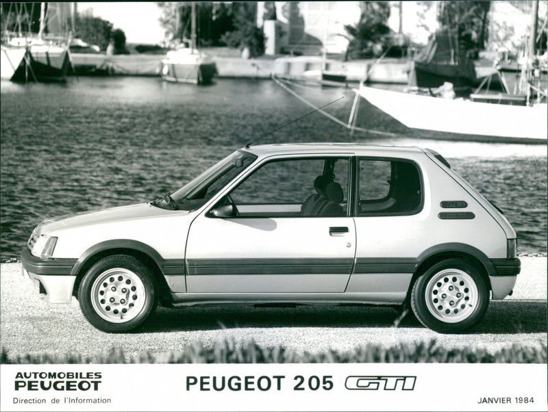 Peugeot 205 GTI - Vintage Photograph