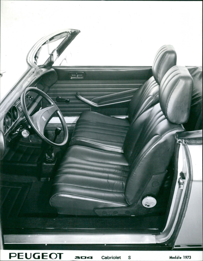 Peugeot 304 Convertible S 1973 - Vintage Photograph