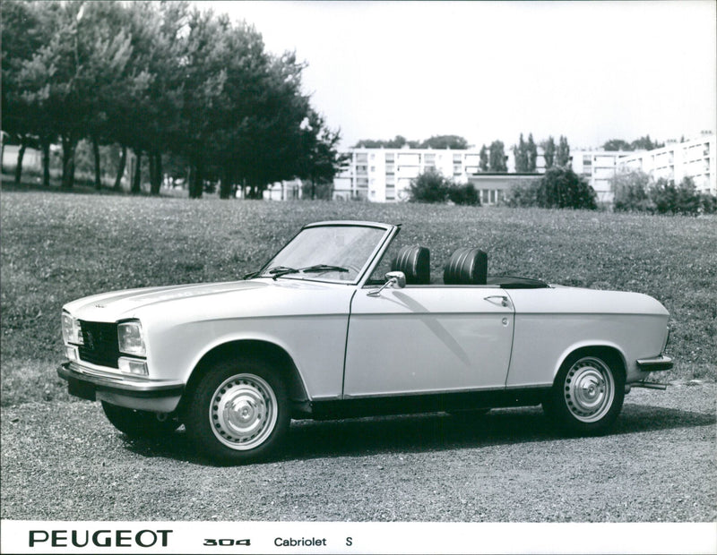 Peugeot 304 Convertible S - Vintage Photograph