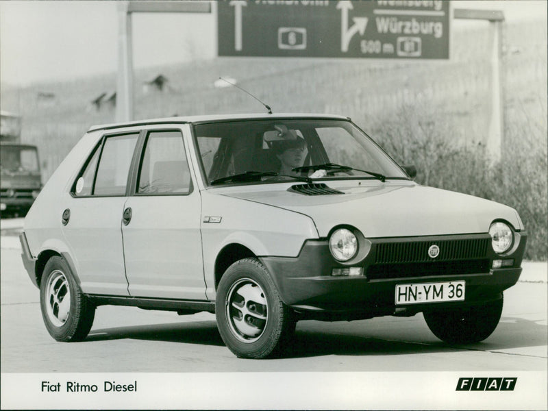 1981 Fiat Ritmo Diesel CL - Vintage Photograph