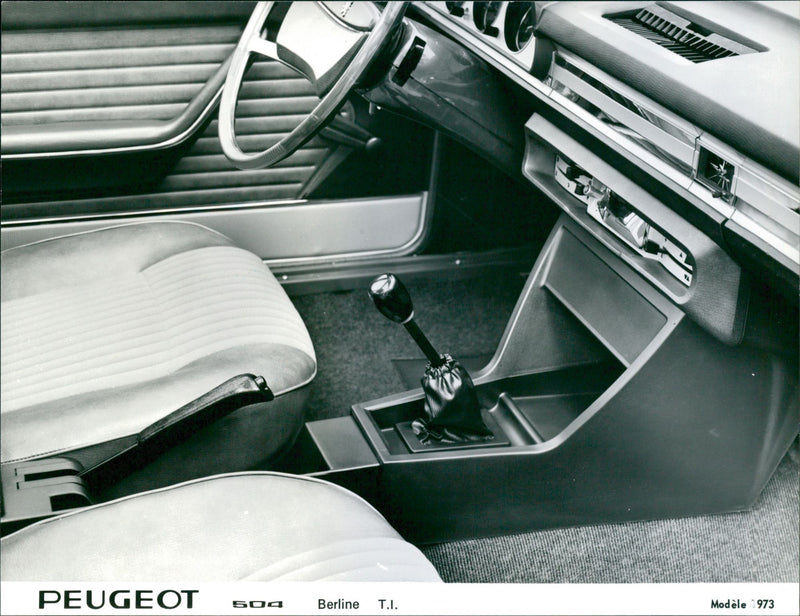 Peugeot 504 Berline TI 1973 - Vintage Photograph