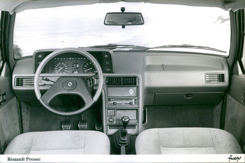 Renault Fuego - Vintage Photograph