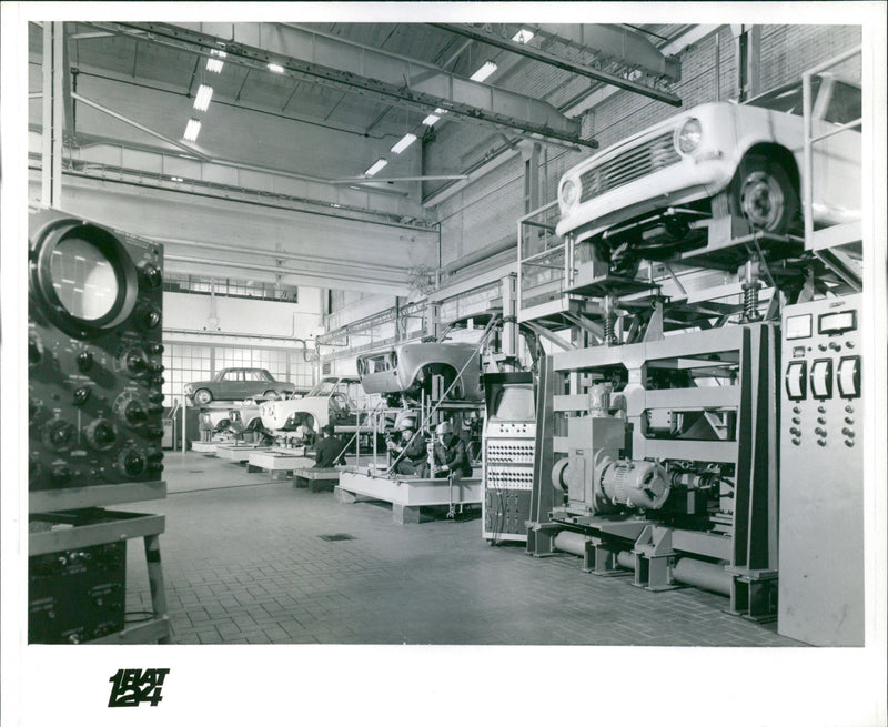 Fiat 124 - Vintage Photograph