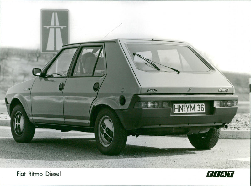 1981 Fiat Ritmo Diesel CL - Vintage Photograph