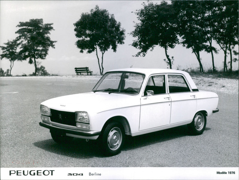 Peugeot 304 Sedan 1976 - Vintage Photograph