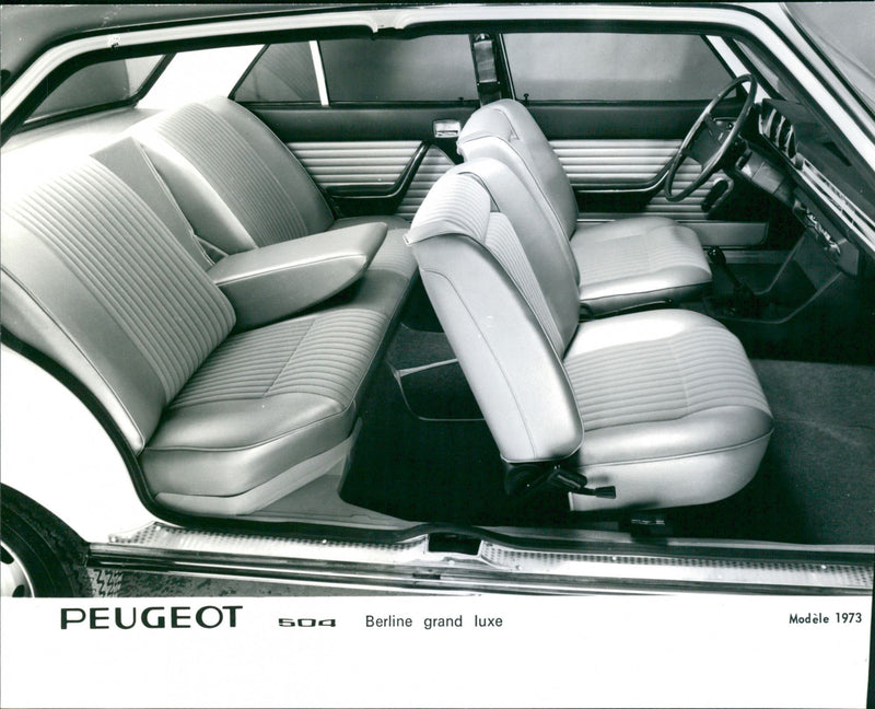 Peugeot 504 Berline 1973 - Vintage Photograph