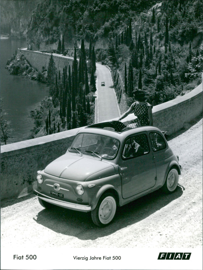 Fiat 500 - Vintage Photograph