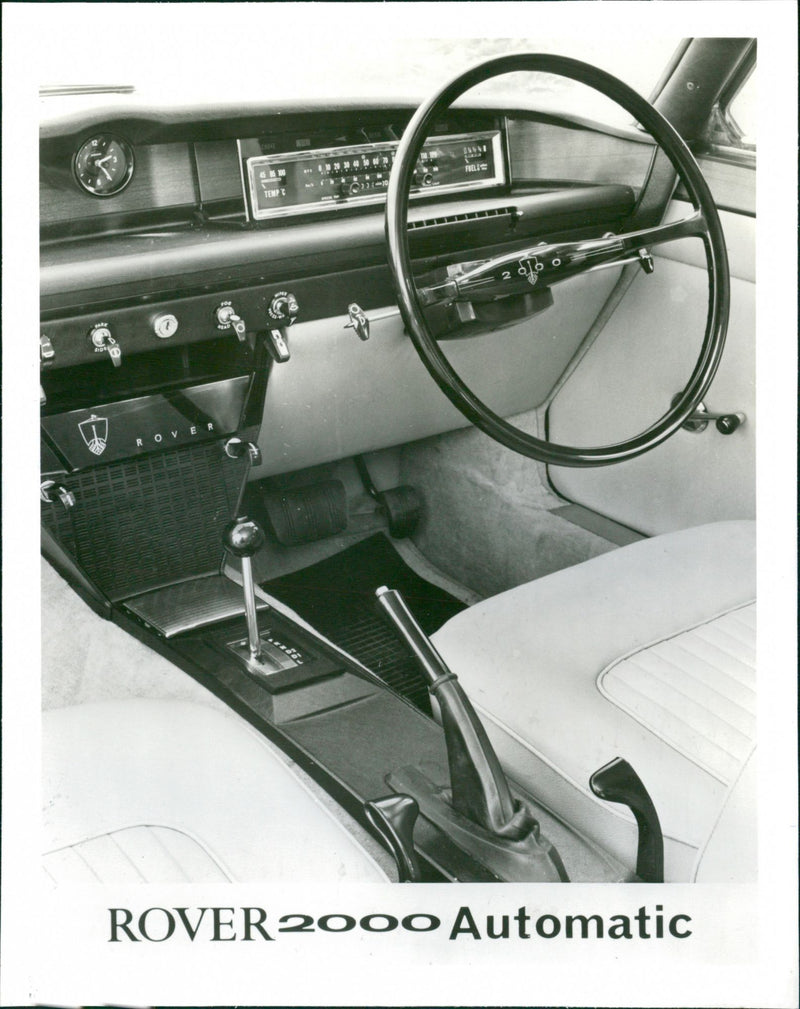 Rover 2000 Automatic - Vintage Photograph