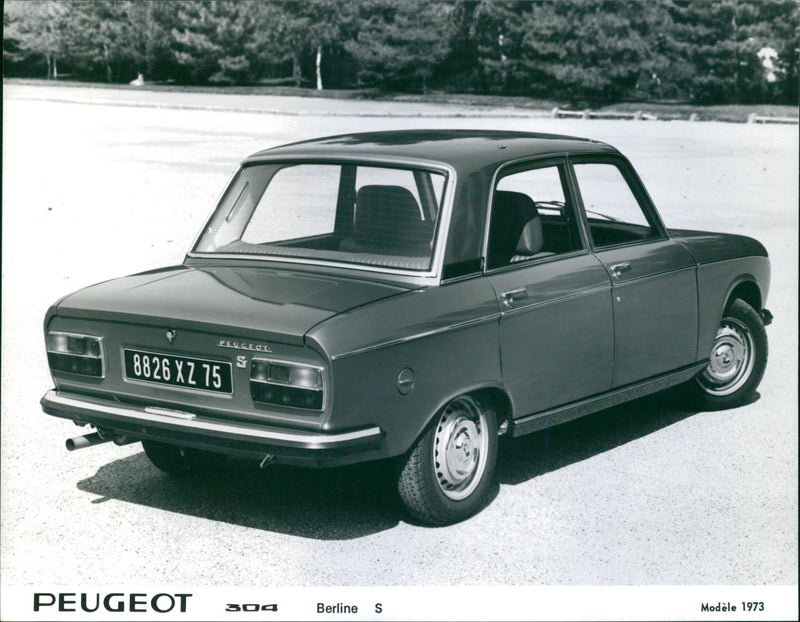 Peugeot 304 Sedan S 1973 - Vintage Photograph