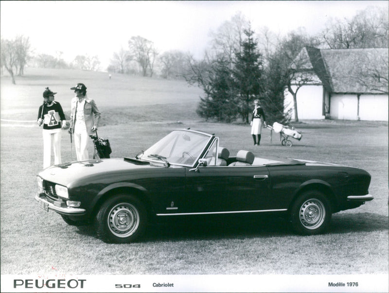 Peugeot 504 Convertible 1976 - Vintage Photograph