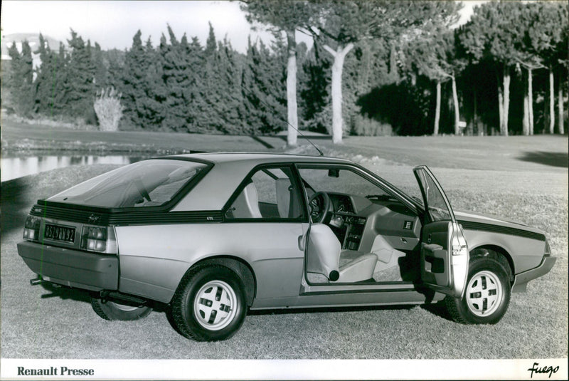 Renault Fuego - Vintage Photograph