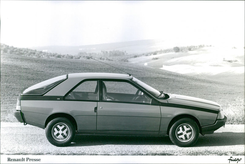 Renault Fuego - Vintage Photograph