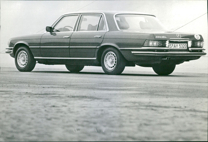Mercedes-Benz 280 SEL and 350 SEL. - Vintage Photograph