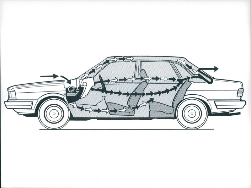 Audi 80 - Vintage Photograph