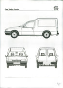 Opel Kadett Combo - Vintage Photograph