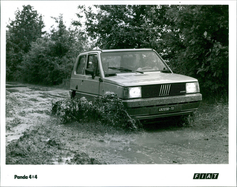 1983 Fiat Panda 4x4 - Vintage Photograph