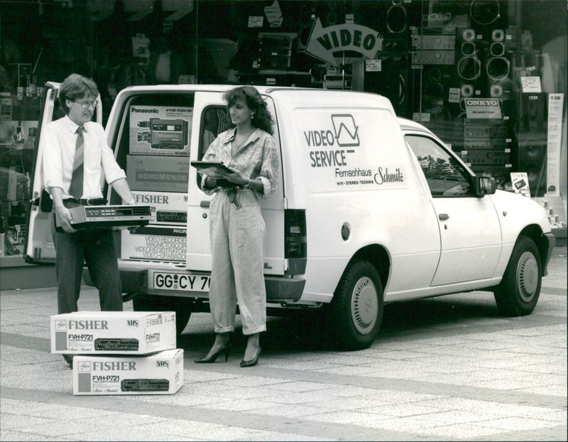 Opel Kadett Combo - Vintage Photograph