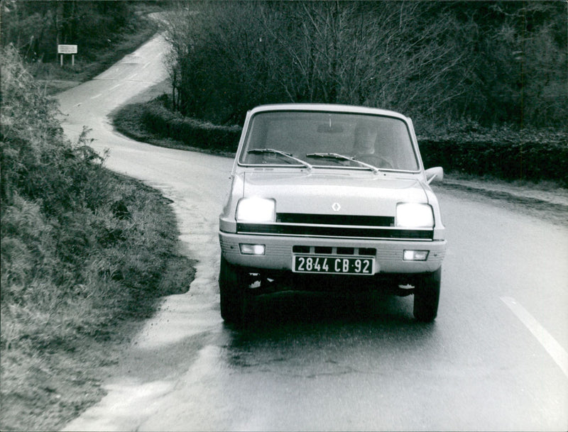 Renault 5 - Vintage Photograph