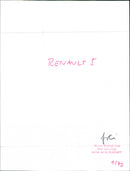 Renault 5 - Vintage Photograph