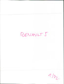 Renault 5 - Vintage Photograph
