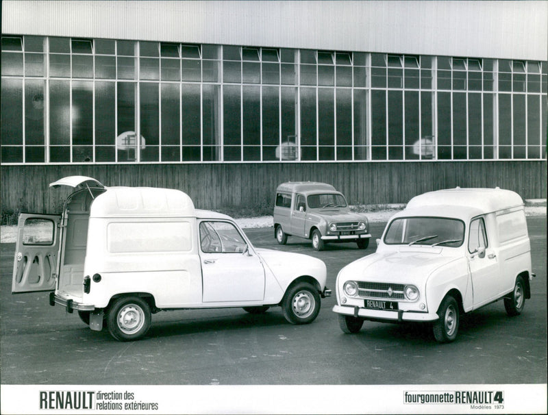 1973 Renault 4 minivan - Vintage Photograph