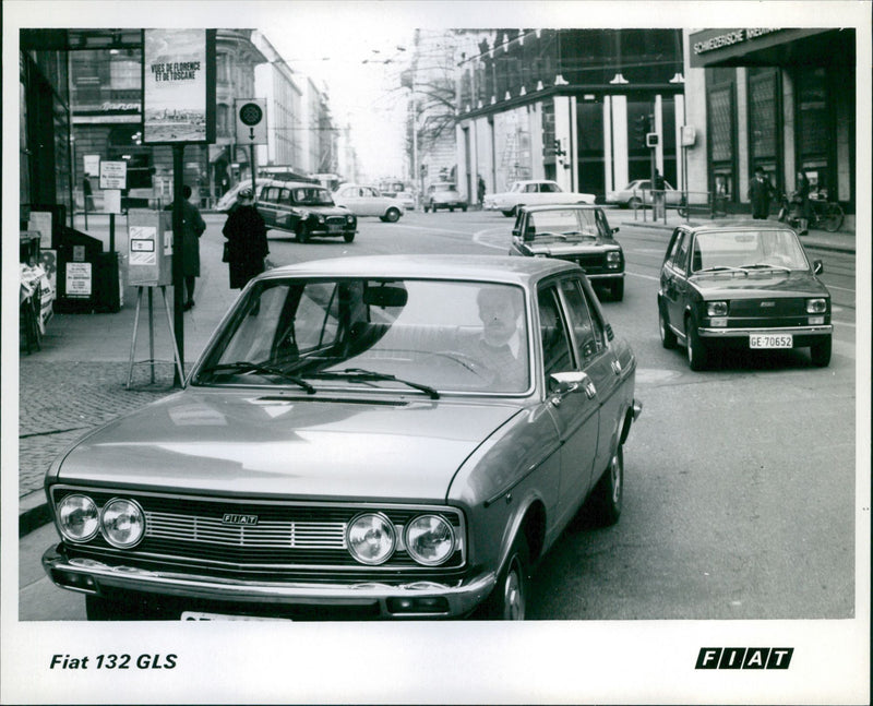 Fiat 132 GLS - Vintage Photograph