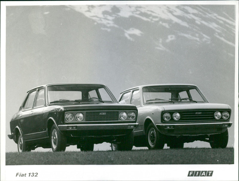 1972 Fiat 132 - Vintage Photograph