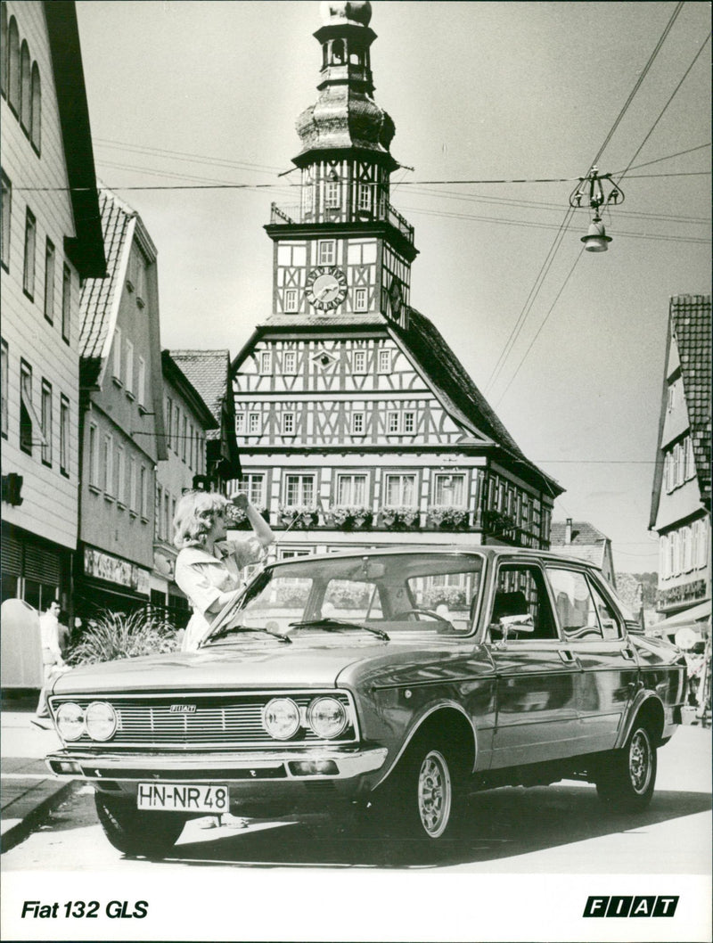 Fiat 132 GLS - Vintage Photograph