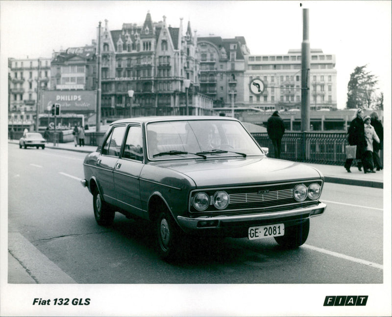 Fiat 132 GLS - Vintage Photograph