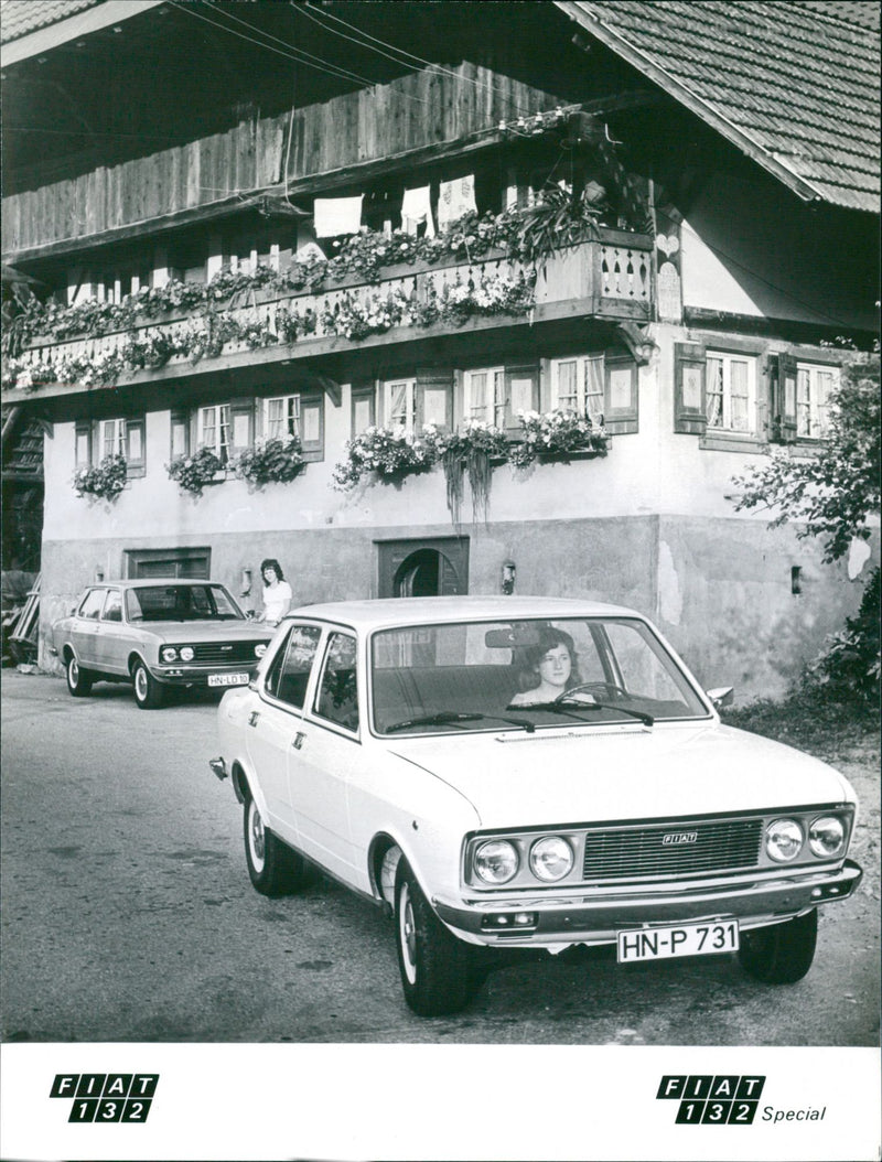 Fiat 132 and Fiat 132 Special - Vintage Photograph