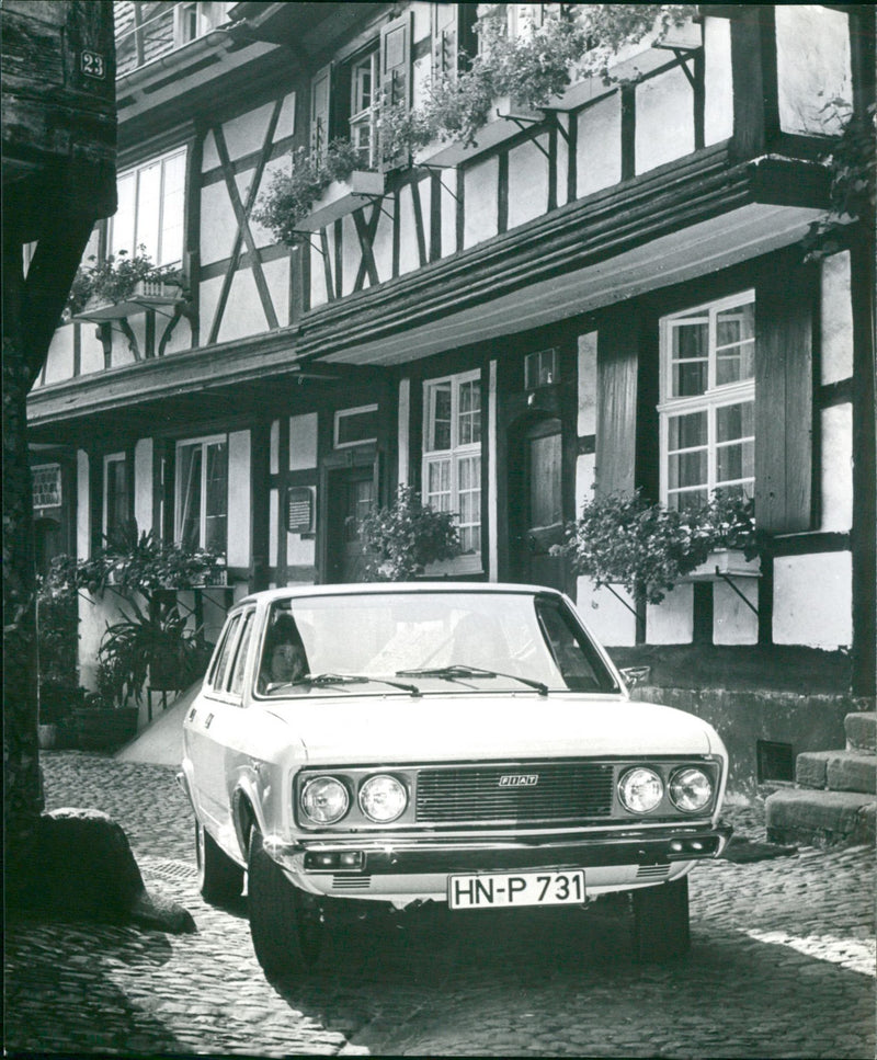 1972 Fiat 132 - Vintage Photograph