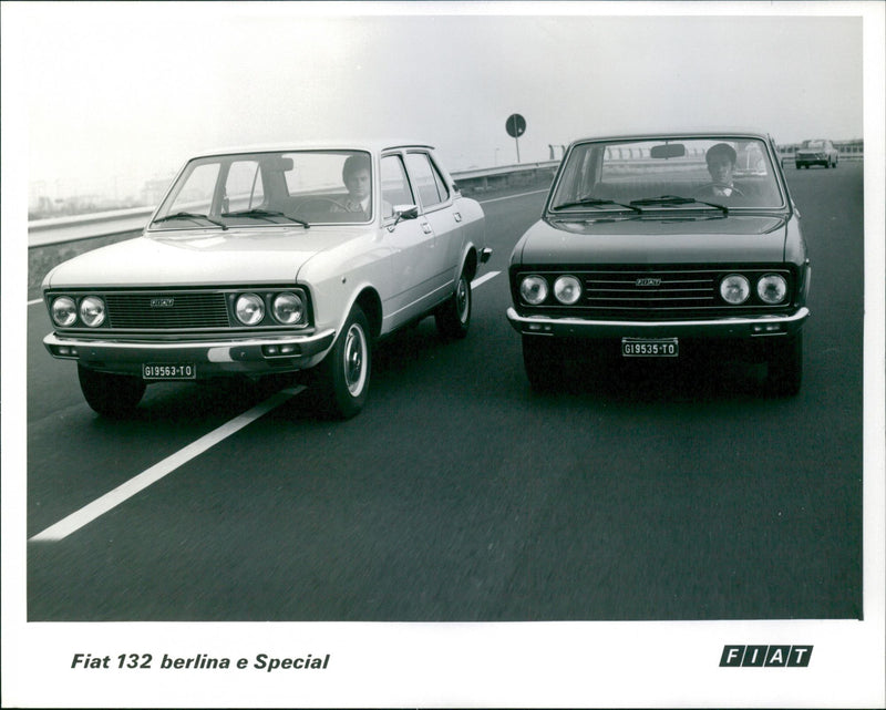 Fiat 132 berlina e Special - Vintage Photograph