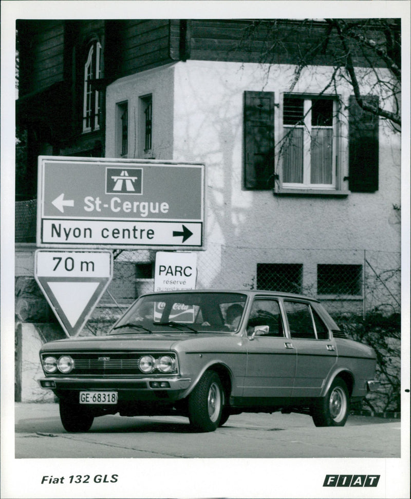 Fiat 132 GLS - Vintage Photograph