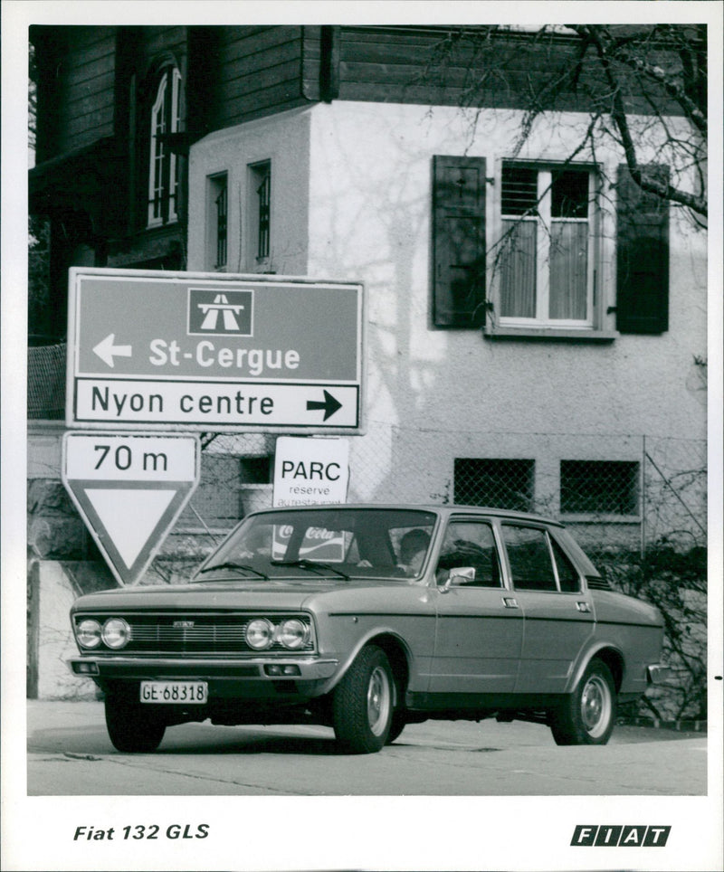 Fiat 132 GLS - Vintage Photograph