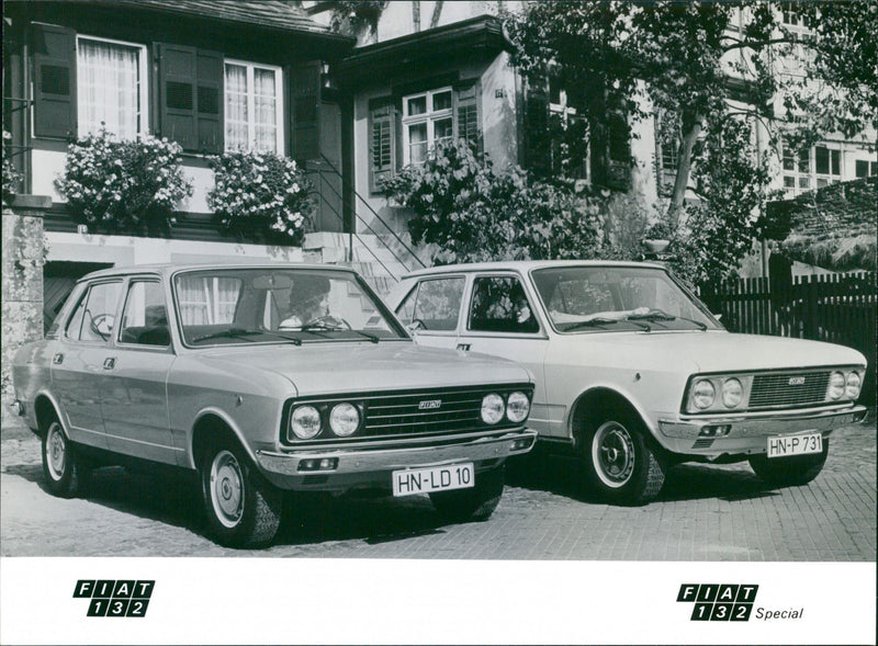 Fiat 132 and Fiat 132 Special - Vintage Photograph