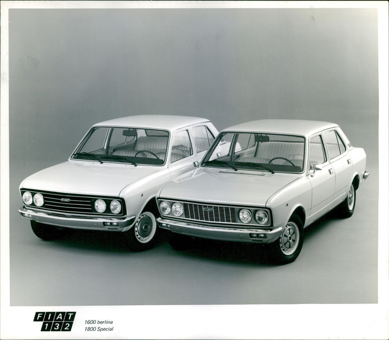 Fiat 132 1600 Berlina 1800 Special - Vintage Photograph