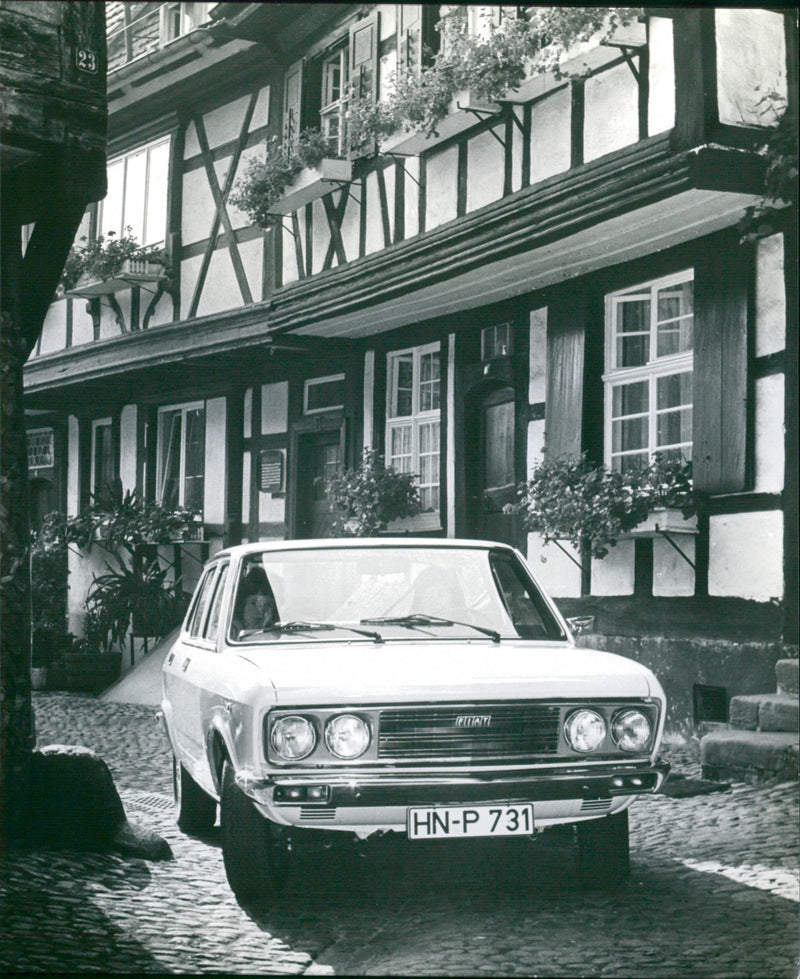 1972 Fiat 132 - Vintage Photograph