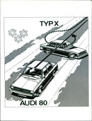 Audi 80 - Vintage Photograph