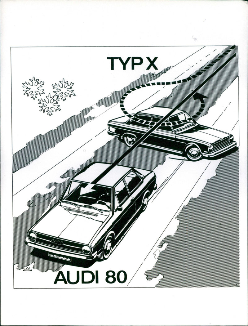 Audi 80 - Vintage Photograph