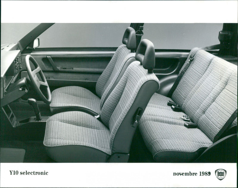 Lancia Y10 selectronic - Vintage Photograph