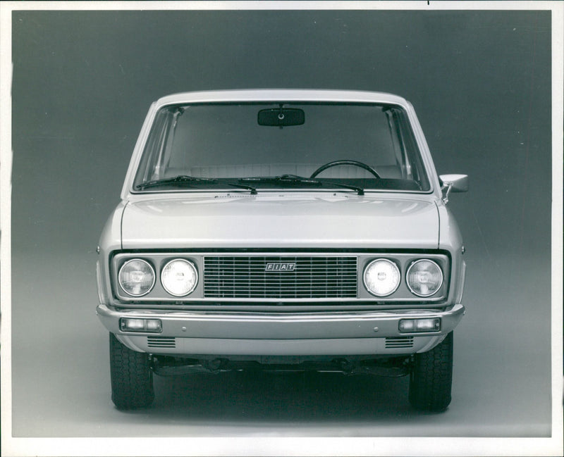 1972 Fiat 132 - Vintage Photograph